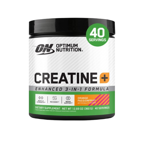 ON Creatine Plus Orange Passion Fruit - 12.69 Oz (40 Servings) ON Creatine Plus Orange Passion Fruit - 12.69 Oz (40 Servings)