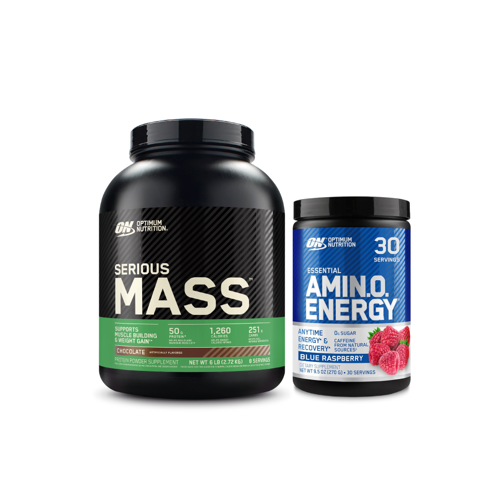 Serious Mass + Amino energy Bulking Stack Serious Mass + Amino energy Bulking Stack