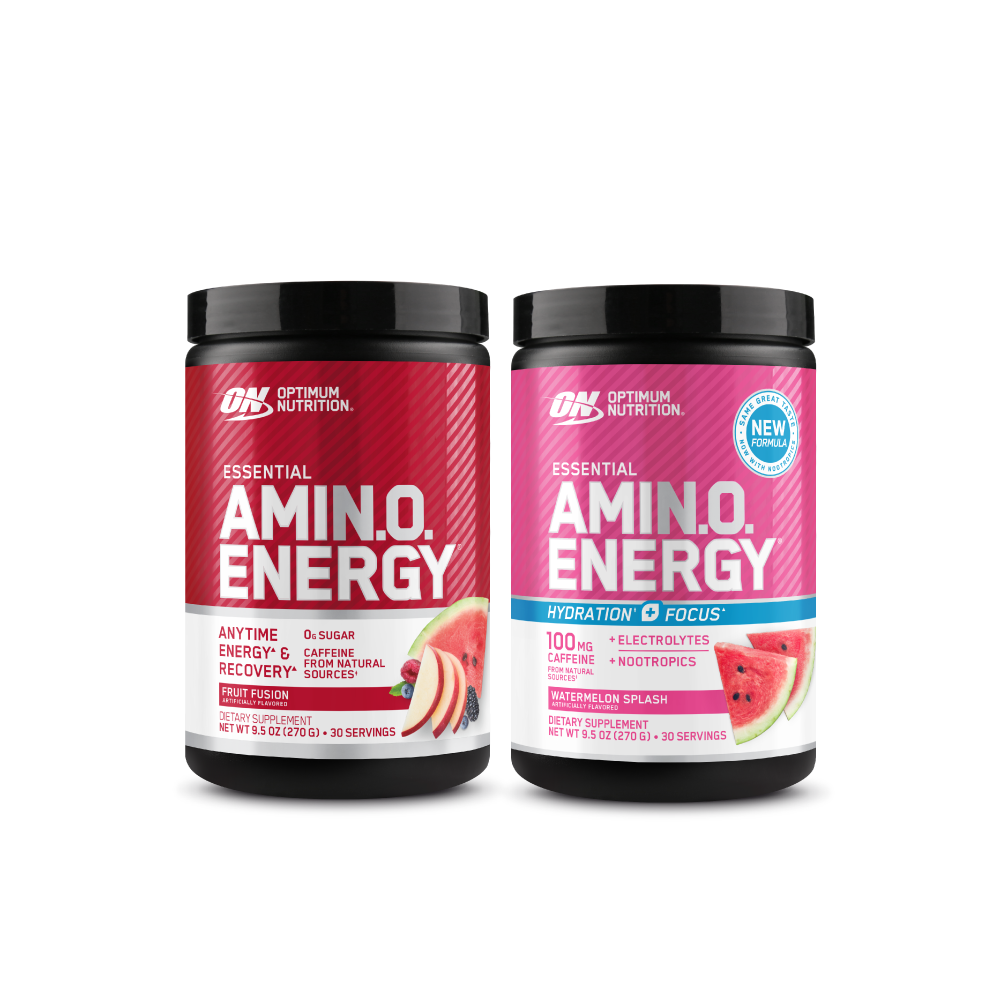 Optimum Nutrition Amino Energy Twin‑Pack (Grape + Orange) Optimum Nutrition Amino Energy Twin‑Pack (Grape + Orange)