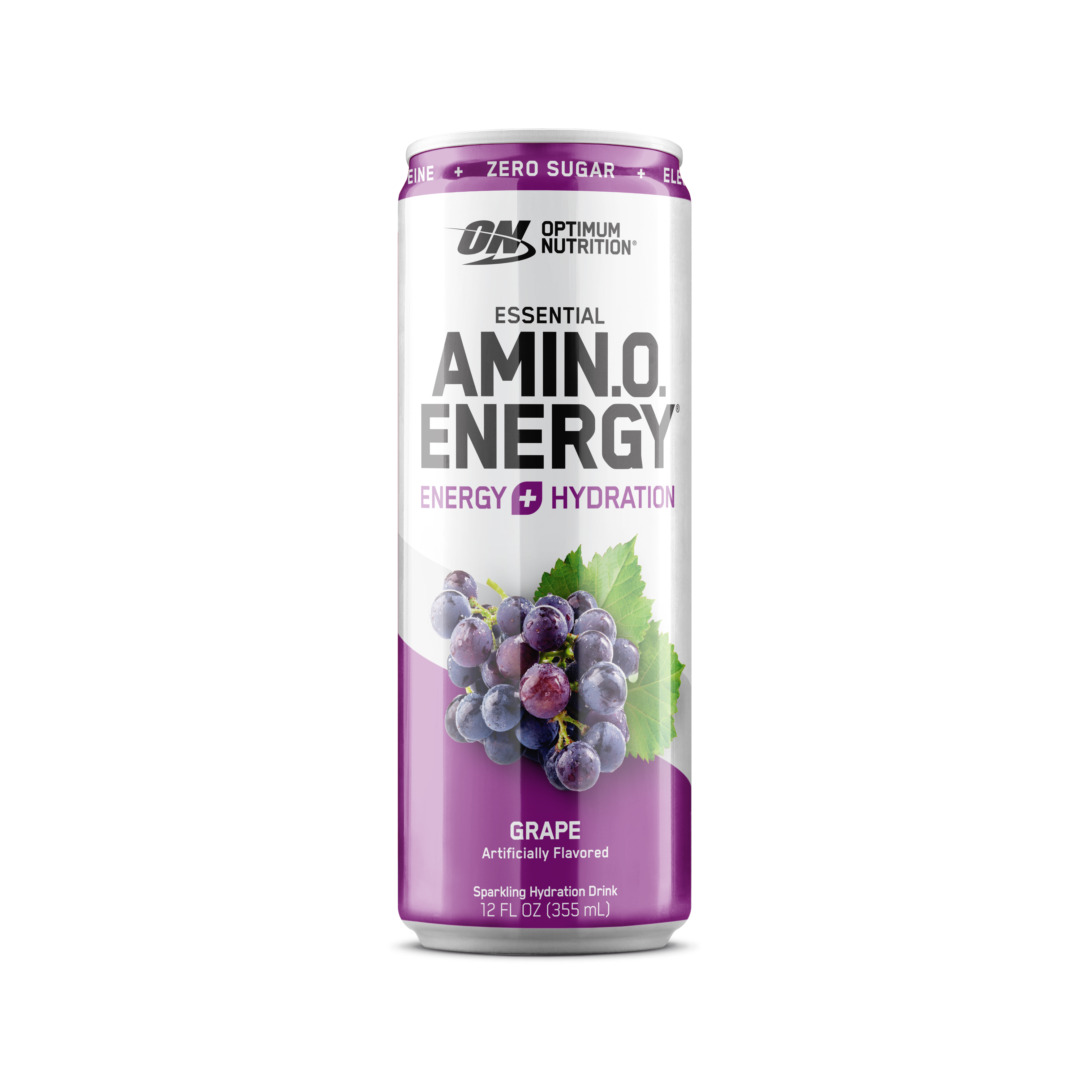 ESSENTIAL AMIN.O. ENERGY+ Electrolytes Sparkling - Grape (12 Cans)