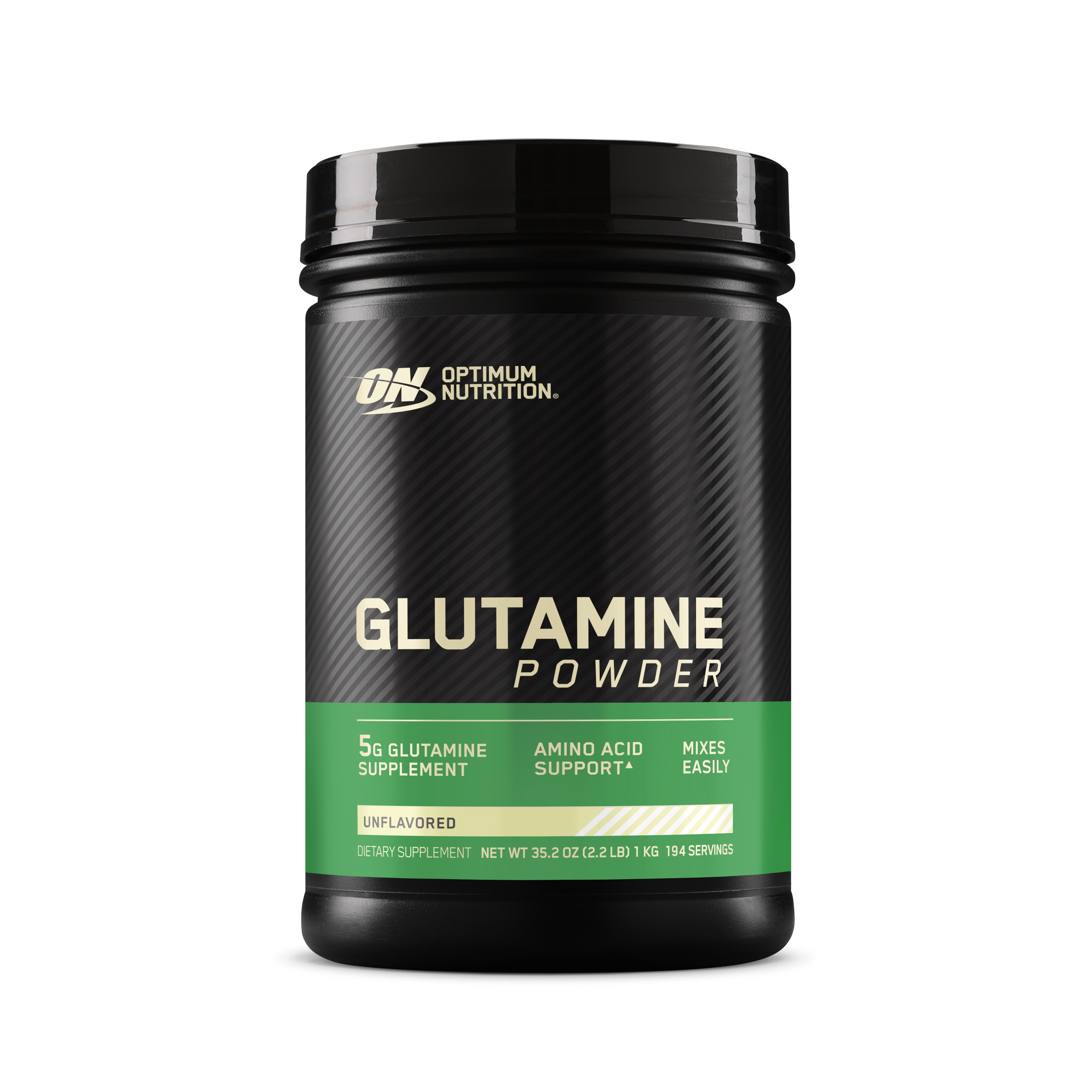 Glutamine Powder Unflavored - 1 kg (194 Servings)