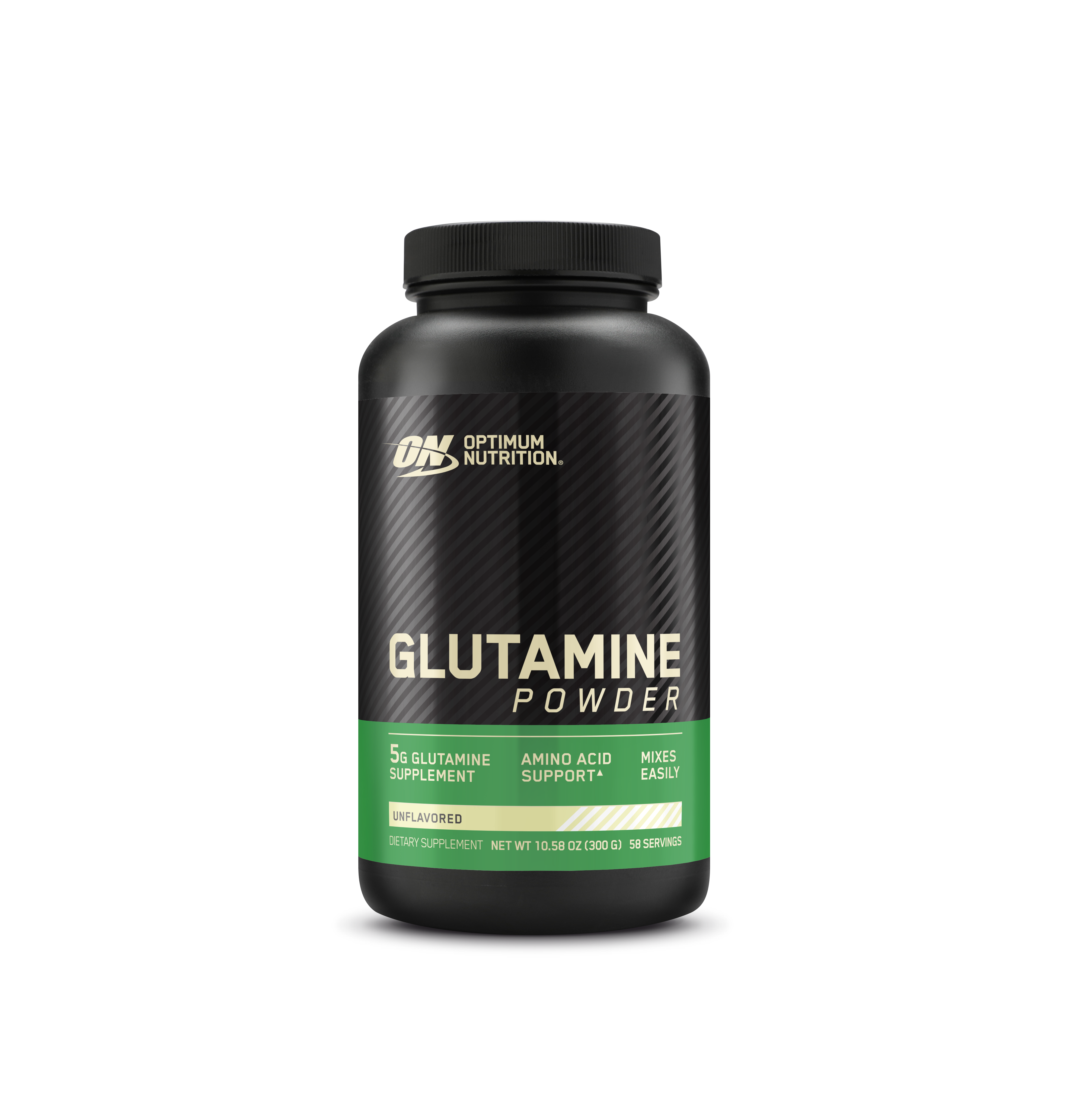 Glutamine Powder Unflavored - 300 Grams (58 Servings)