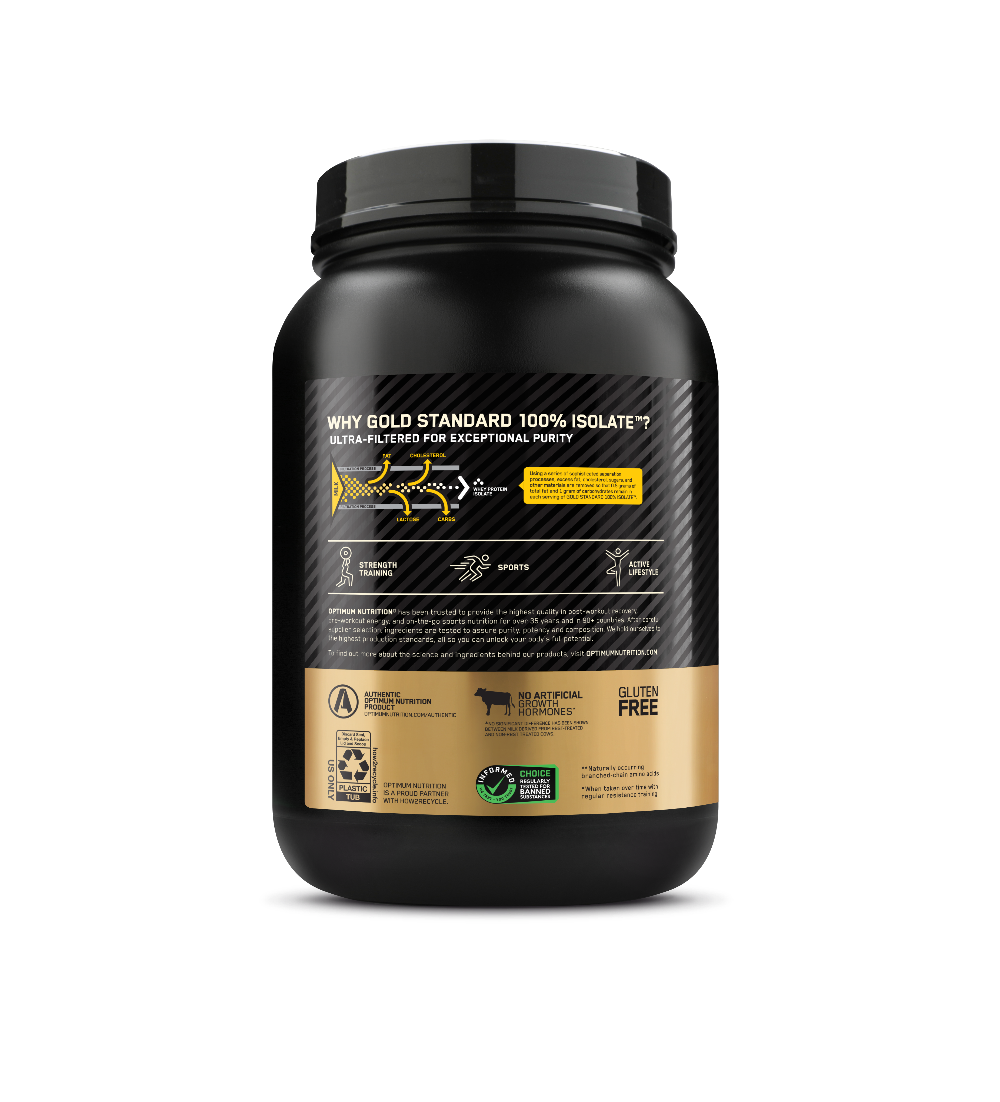 GOLD STANDARD® 100% Isolate Chocolate Bliss - 1.64 Lbs (24 Servings) GOLD STANDARD® 100% Isolate Chocolate Bliss - 1.64 Lbs (24 Servings)