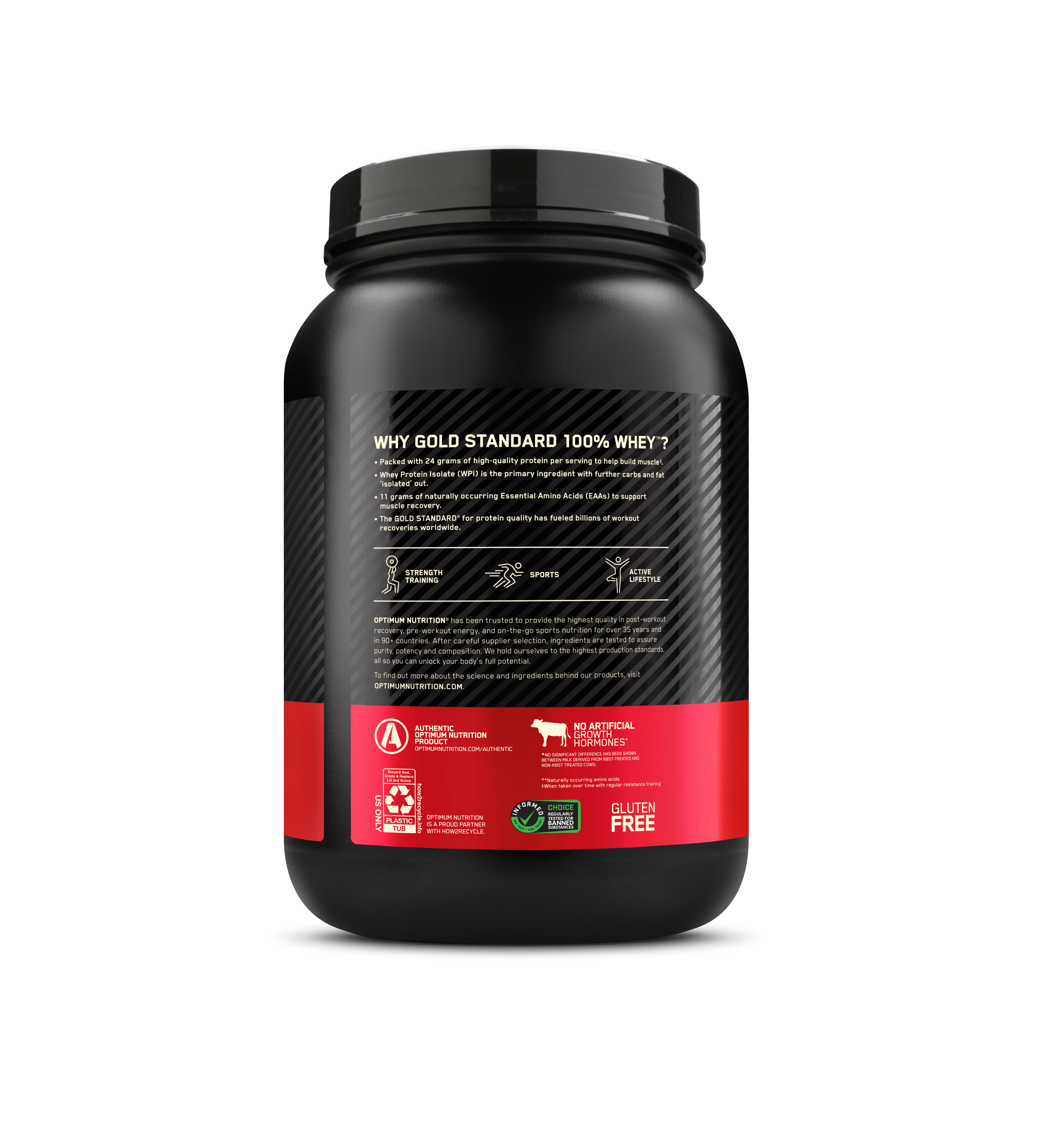 Gold Standard 100% Whey Protein Powder Fruity Cereal Flavor - 2 Lbs (29 Servings)