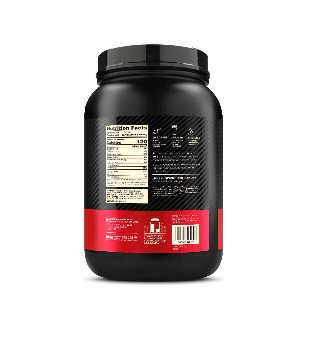 Gold Standard 100% Whey Protein Powder Double Rich Chocolate - 2 Lbs (29 Servings) Gold Standard 100% Whey Protein Powder Double Rich Chocolate - 2 Lbs (29 Servings)