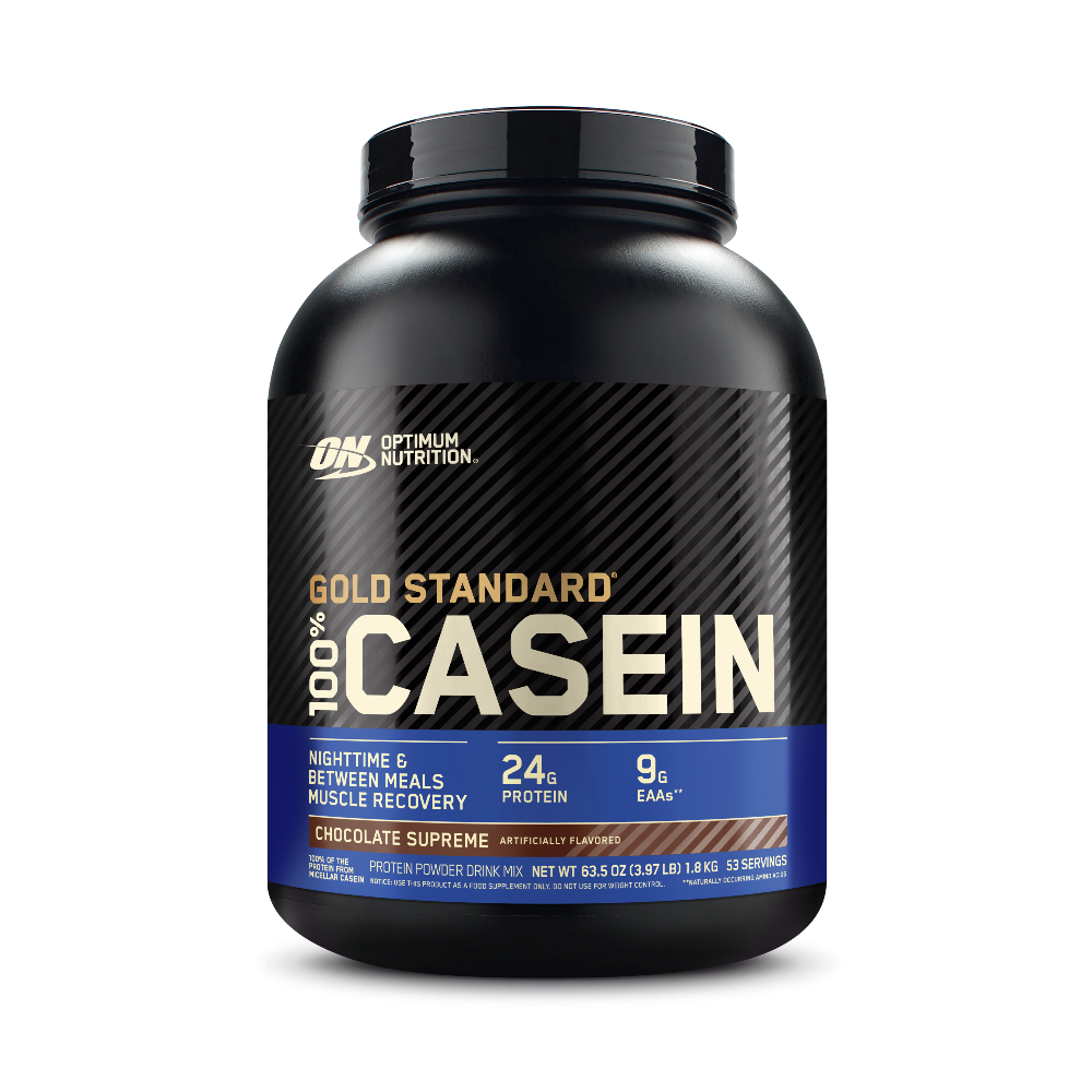 جولد ستاندرد 100% كازين - نكهة شوكولاتة سوبريم - 3.97 رطل (53 حصة) جولد ستاندرد 100% كازين - نكهة شوكولاتة سوبريم - 3.97 رطل (53 حصة)