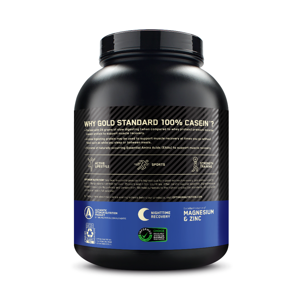 جولد ستاندرد 100% كازين - نكهة شوكولاتة سوبريم - 3.97 رطل (53 حصة) جولد ستاندرد 100% كازين - نكهة شوكولاتة سوبريم - 3.97 رطل (53 حصة)