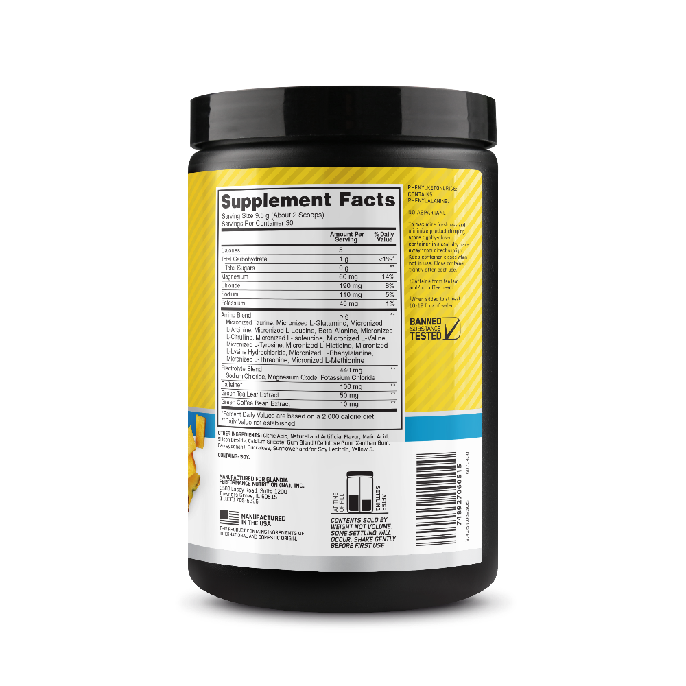 مسحوق أمينو إنيرجي بلس إلكتروليتات (الأملاح المعدنية) - نكهة أناناس منعش - 285 جم (30 حصة) مسحوق أمينو إنيرجي بلس إلكتروليتات (الأملاح المعدنية) - نكهة أناناس منعش - 285 جم (30 حصة)