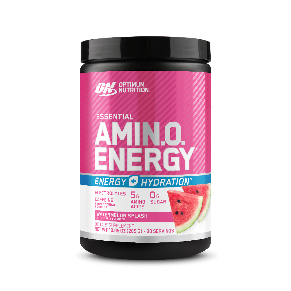 Amino Energy Plus Electrolytes Powder Watermelon - 285 Grams (30 Servings) Amino Energy Plus Electrolytes Powder Watermelon - 285 Grams (30 Servings)