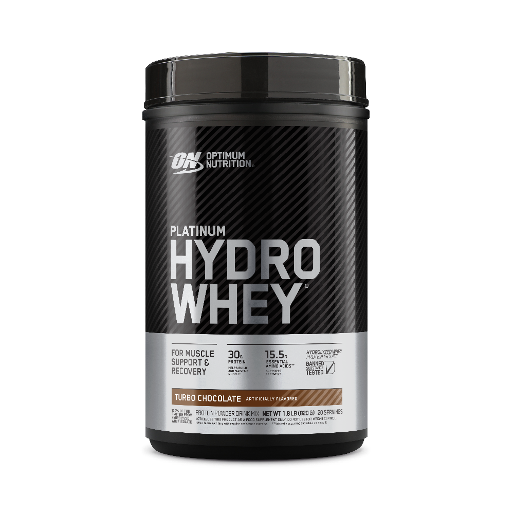 PLATINUM HYDROWHEY™ Turbo Chocolate - 1.8 Lbs (20 Servings) PLATINUM HYDROWHEY™ Turbo Chocolate - 1.8 Lbs (20 Servings)