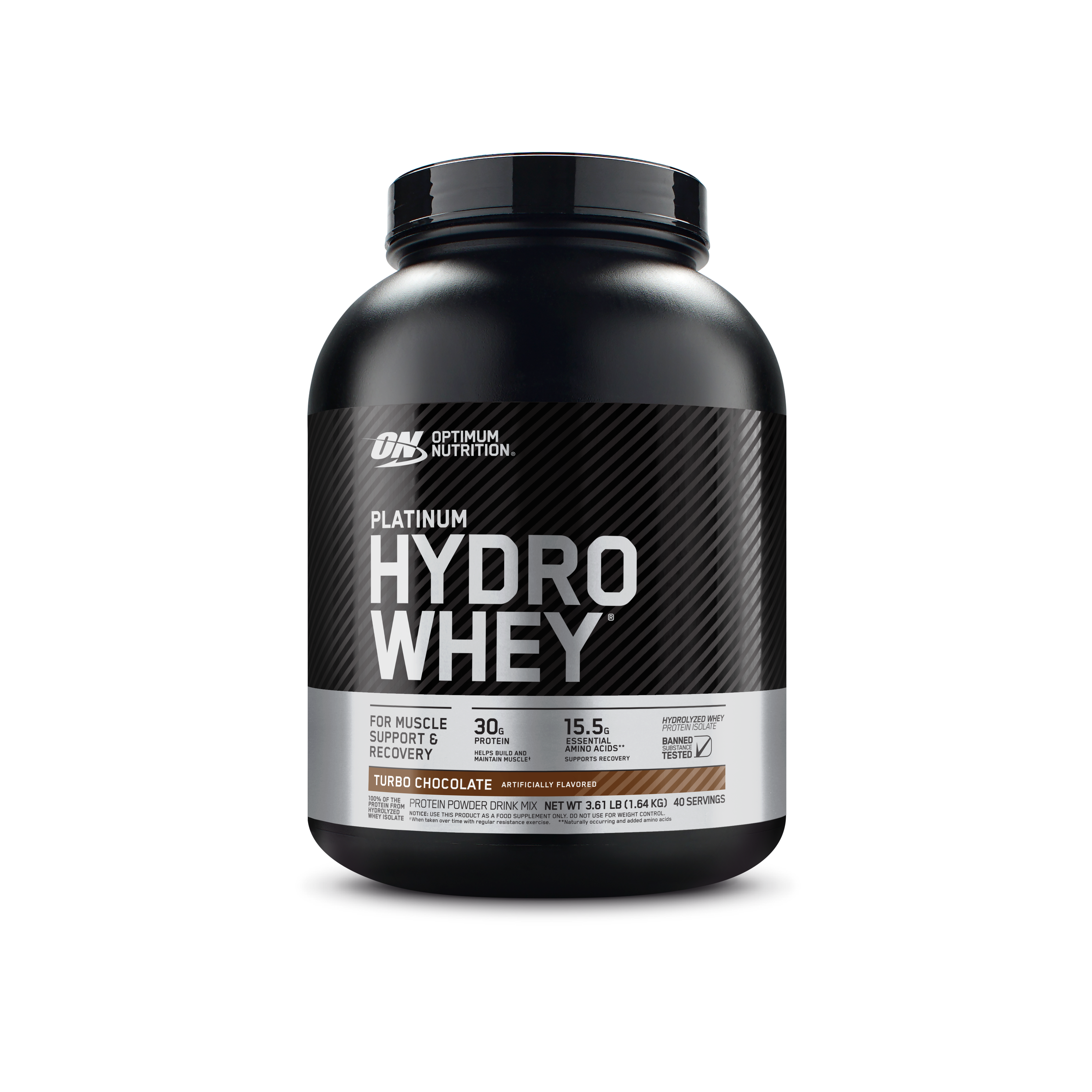 PLATINUM HYDROWHEY™ Turbo Chocolate - 3.61 Lbs (40 Servings)