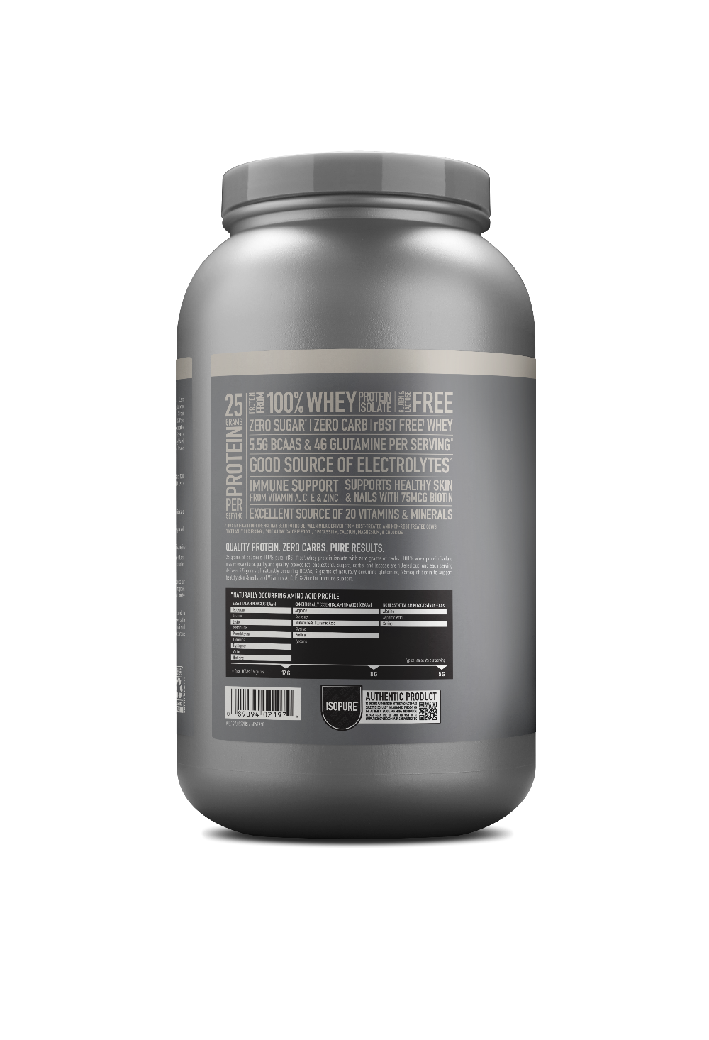 Isopure Low Carb Protein Powder Cookies & Cream - 3 Lbs (44 Servings) Isopure Low Carb Protein Powder Cookies & Cream - 3 Lbs (44 Servings)