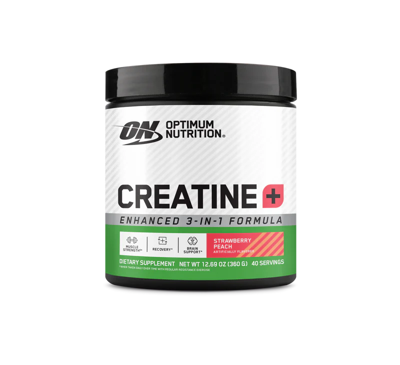ON CREATINE PLUS 12.69 OZ (360 GM) (40 SERVINGS) STRAW PEACH ON CREATINE PLUS 12.69 OZ (360 GM) (40 SERVINGS) STRAW PEACH
