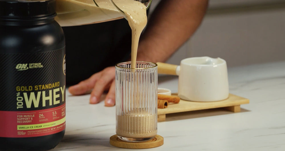 سموزي بروتين كرك لاتيه (Karak Latte)