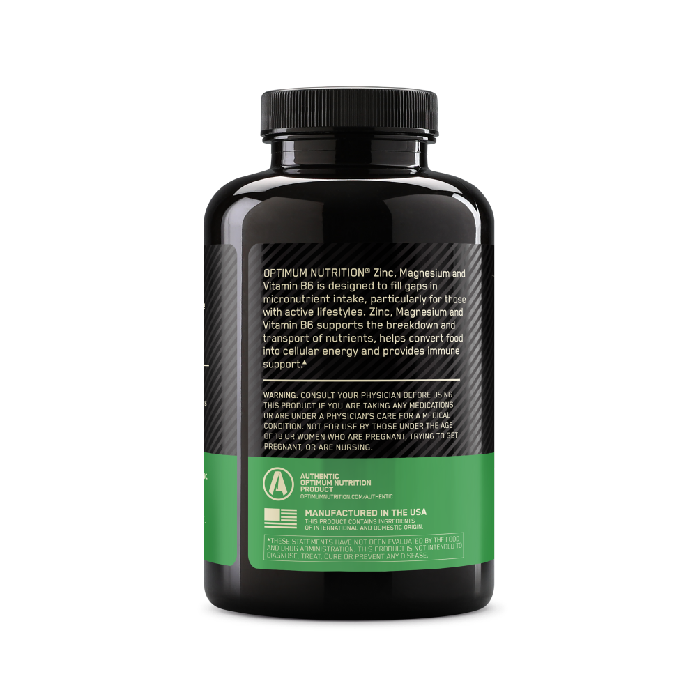 Zinc Magnesium Aspartate - 180 Capsules (60 Servings)