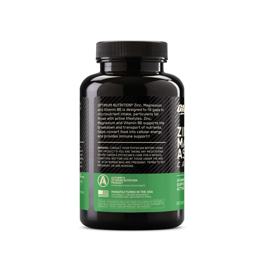 زنك مغنيسيوم أسبارتات - 90 كبسولة (30 حصة)