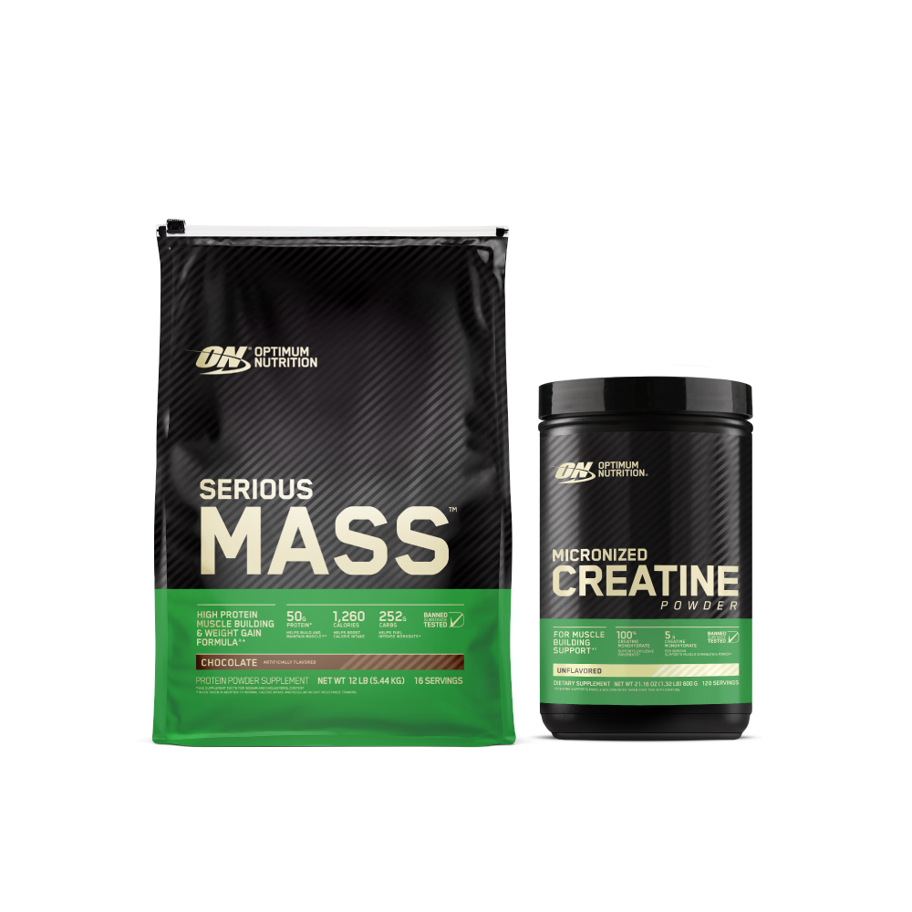Serious Mass + Creatine Strength Mass Combo