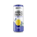 ESSENTIAL AMIN.O. ENERGY plus Hydration Sparkling drink - Blueberry Lemonade (12 Cans)