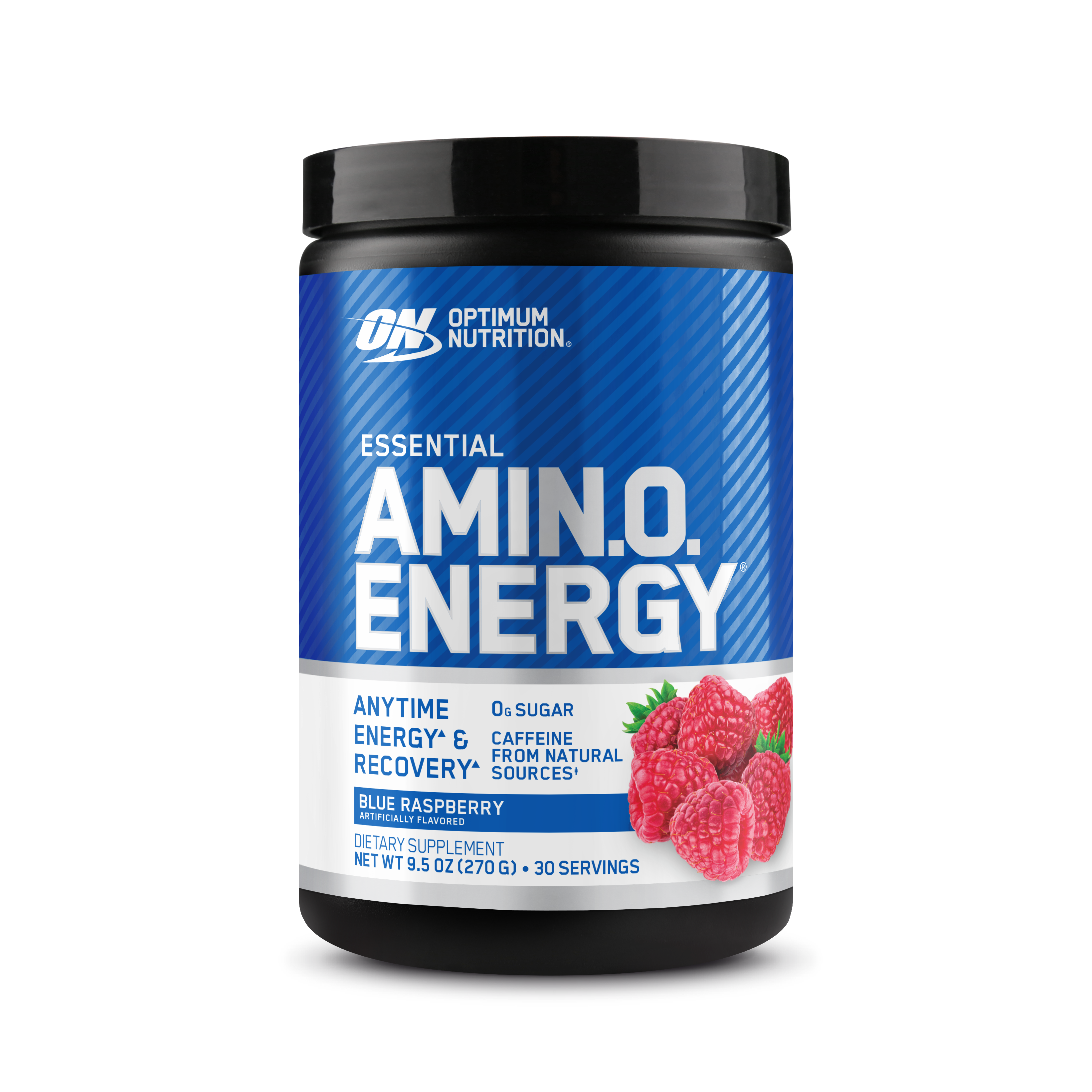 Amino Energy BCAA Drink Blue Raspberry - 270 Grams (30 Servings)