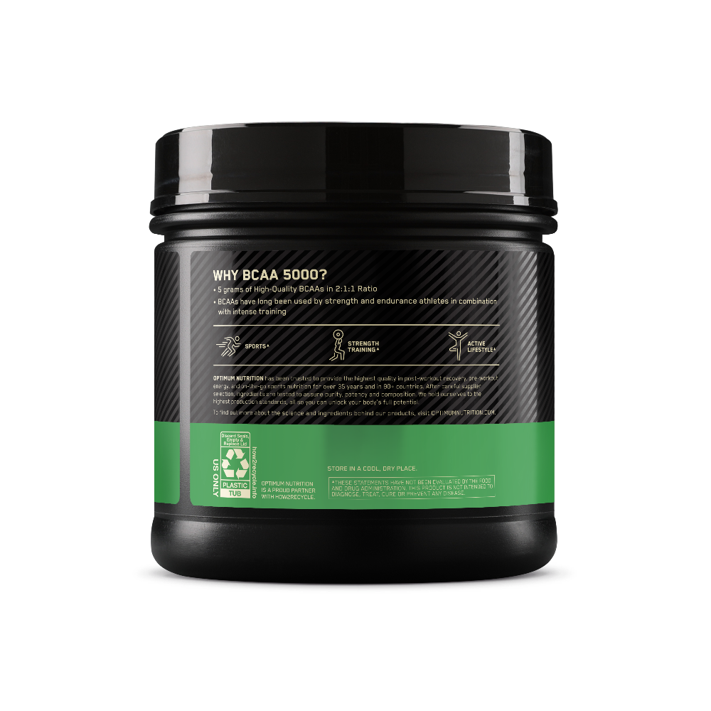 BCAA 5000 - دون نكهة - 345 جم (60 حصة)