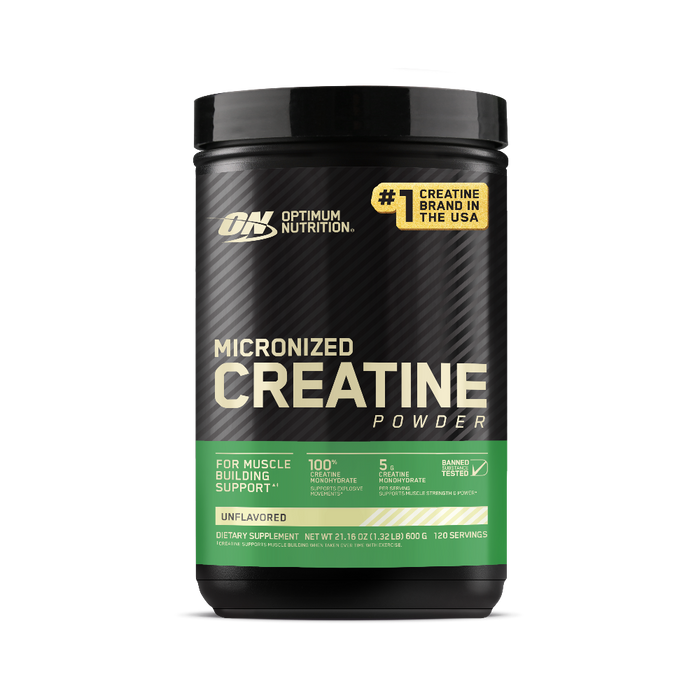 Buy Optimum Nutrition Micronized Creatine Powder Unflavored 600 Grams ...