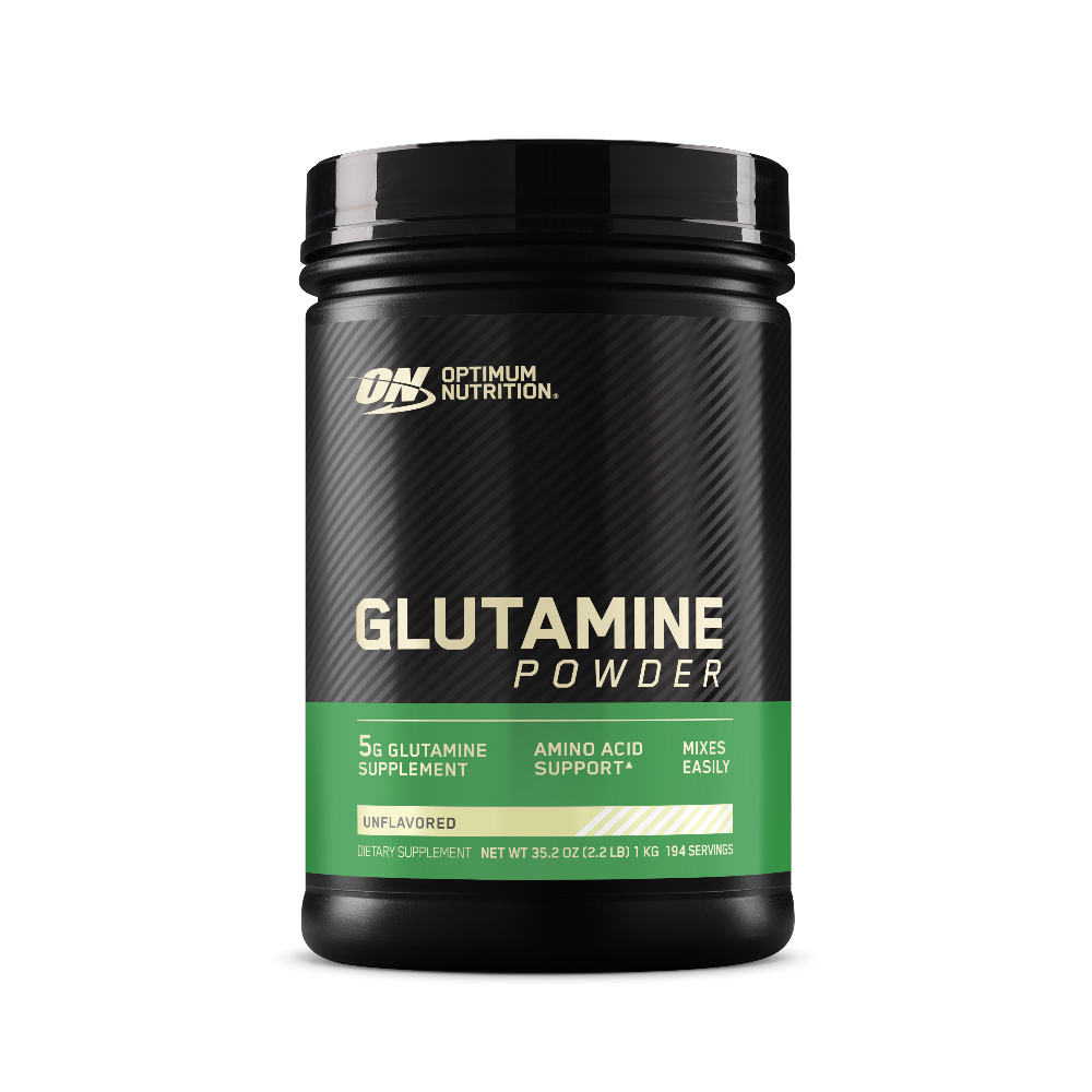 مسحوق جلوتامين - دون نكهة - 1 كجم (194 حصة)