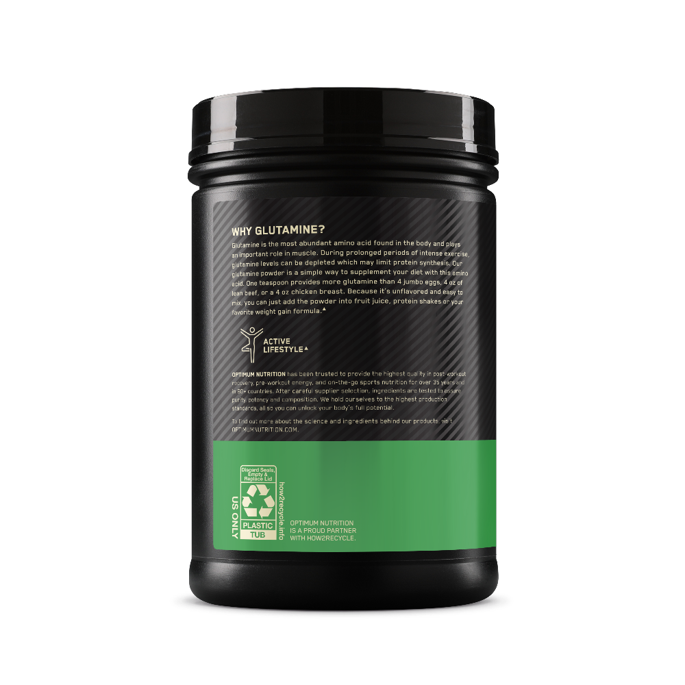 مسحوق جلوتامين - دون نكهة - 1 كجم (194 حصة)