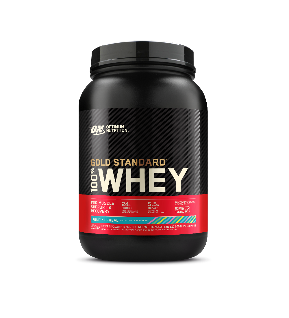 Gold Standard 100% Whey Protein Powder Fruity Cereal Flavor - 2 Lbs (29 Servings)