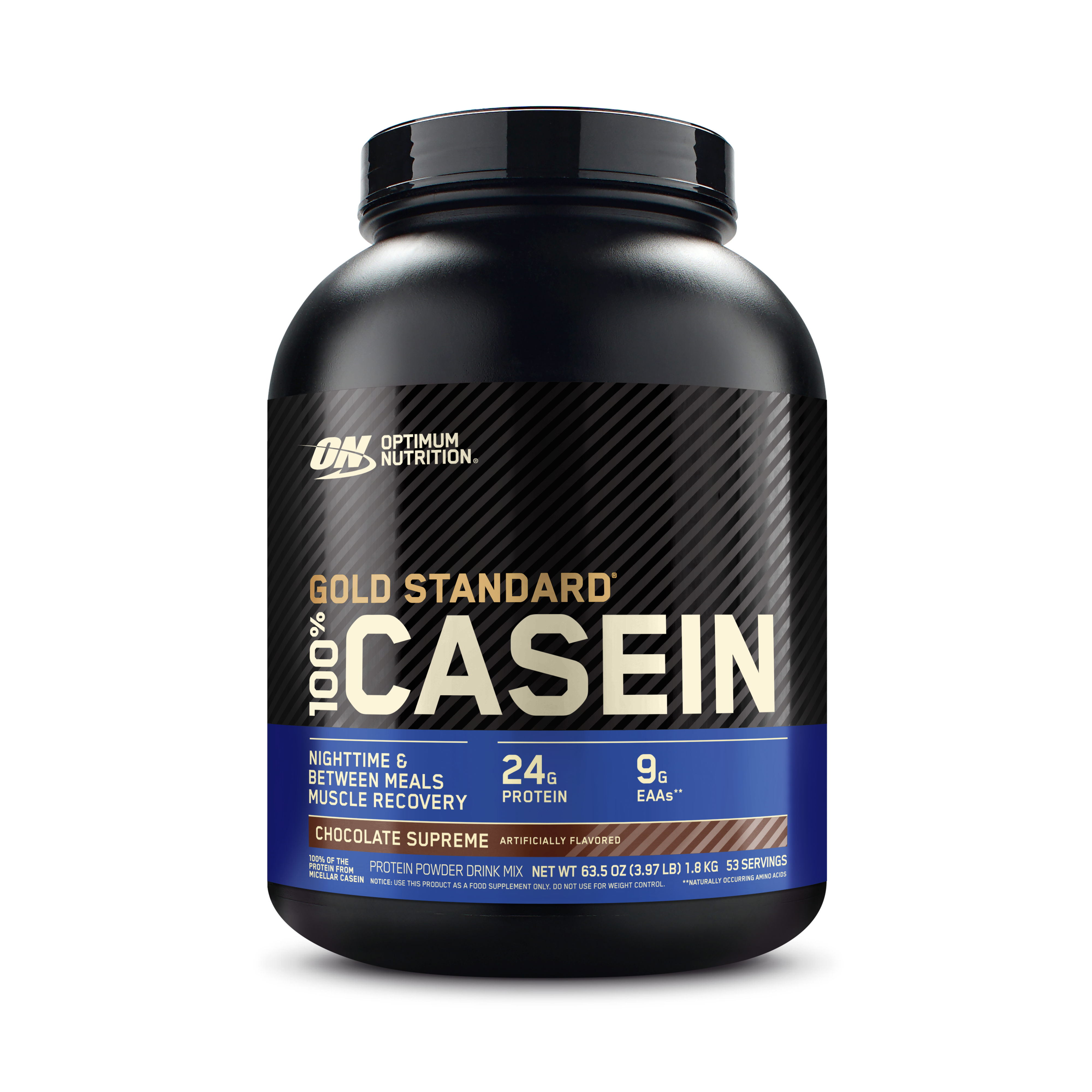 Gold Standard 100% Casein Chocolate Supreme - 3.97 Lbs (53 Servings)