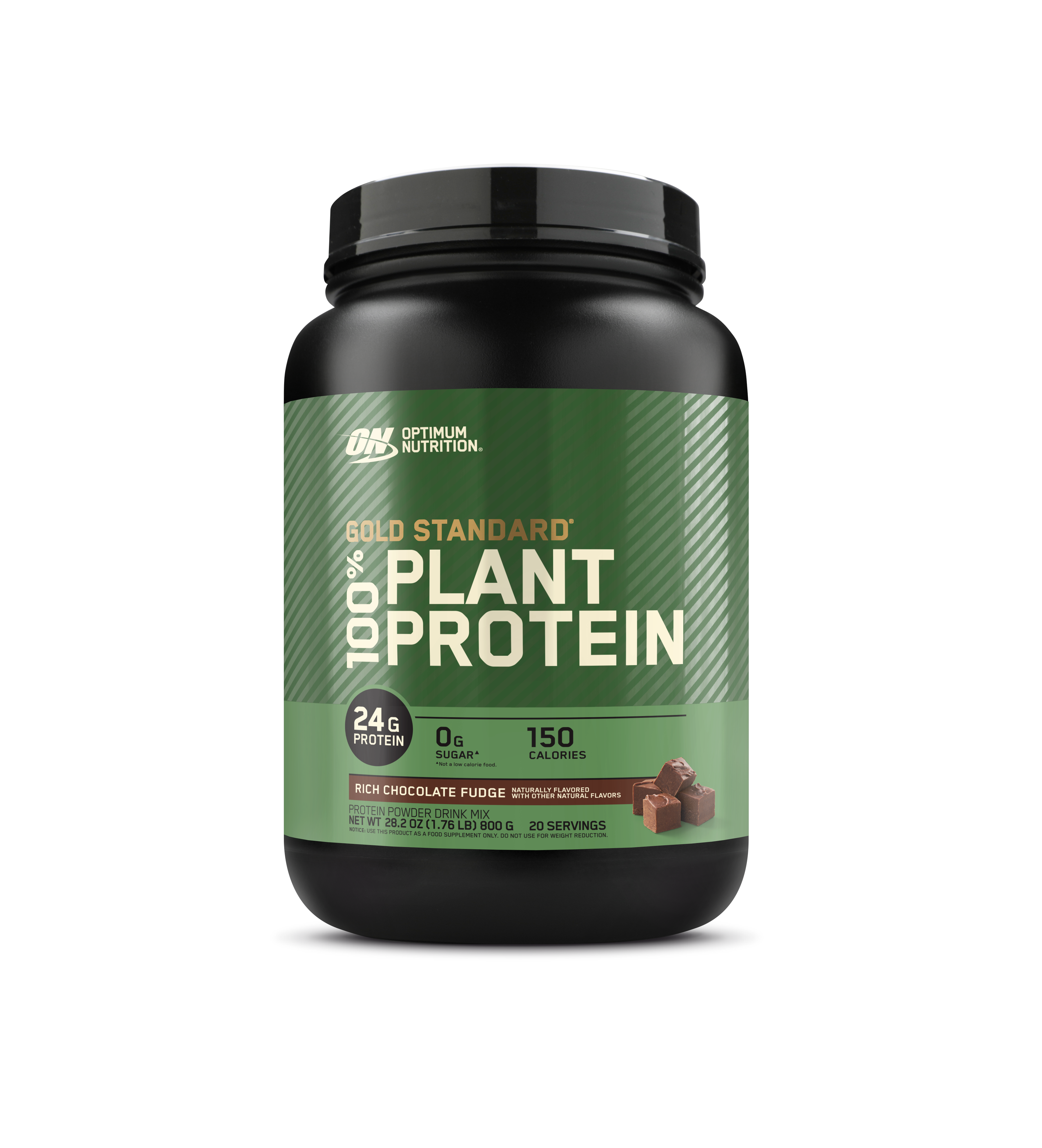 GOLD STANDARD® 100% Plant Rich Chocolate Fudge - 1.76 Lbs (20 Servings)