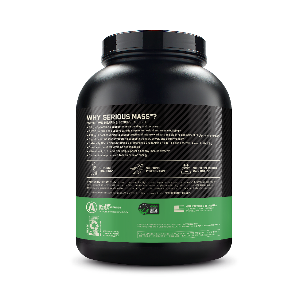 سيرياس ماس (Serious Mass) - نكهة الشوكولاتة - 6 رطل (8 حصص)