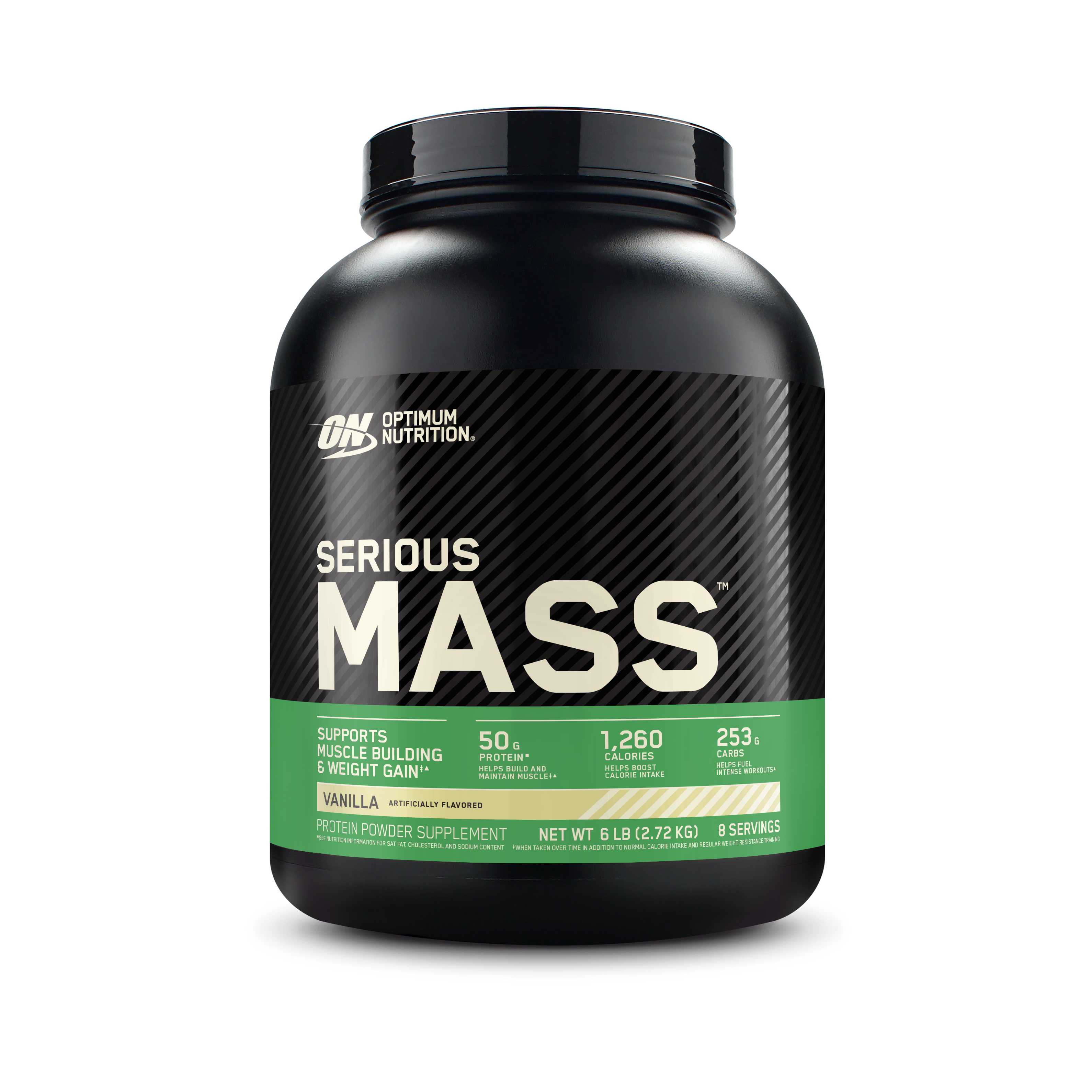 Serious Mass Vanilla - 6 Lbs (8 Servings)