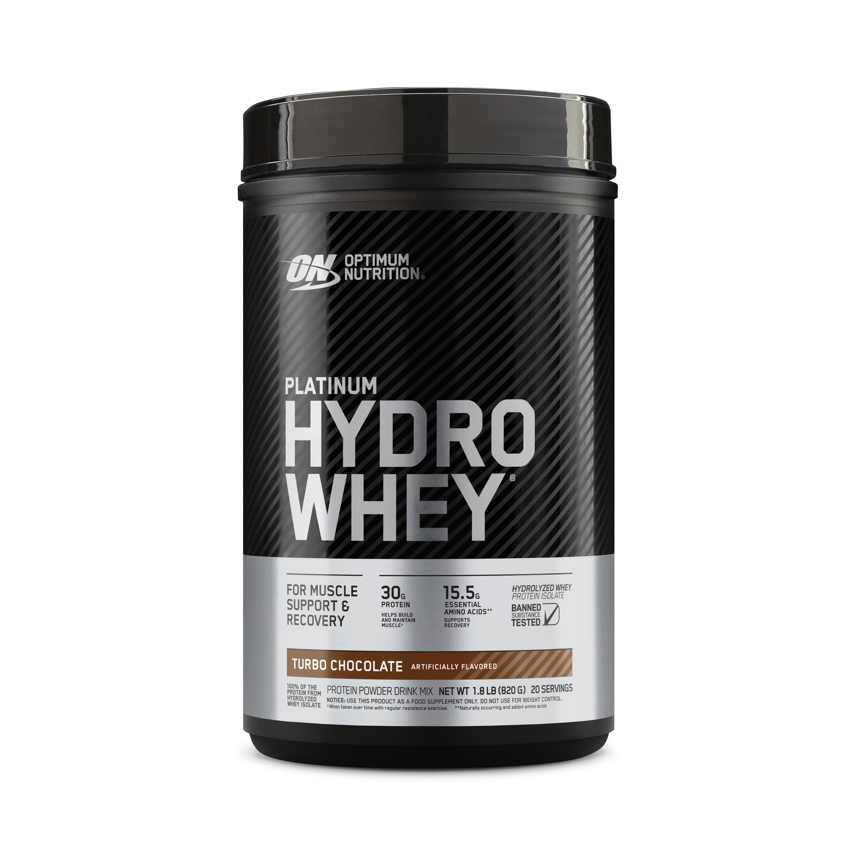 PLATINUM HYDROWHEY™ Turbo Chocolate - 1.8 Lbs (20 Servings)