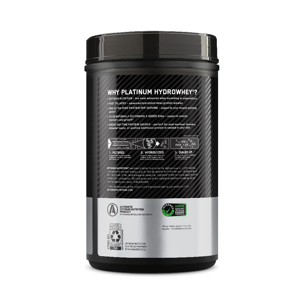 PLATINUM HYDROWHEY™ Turbo Chocolate - 1.8 Lbs (20 Servings)
