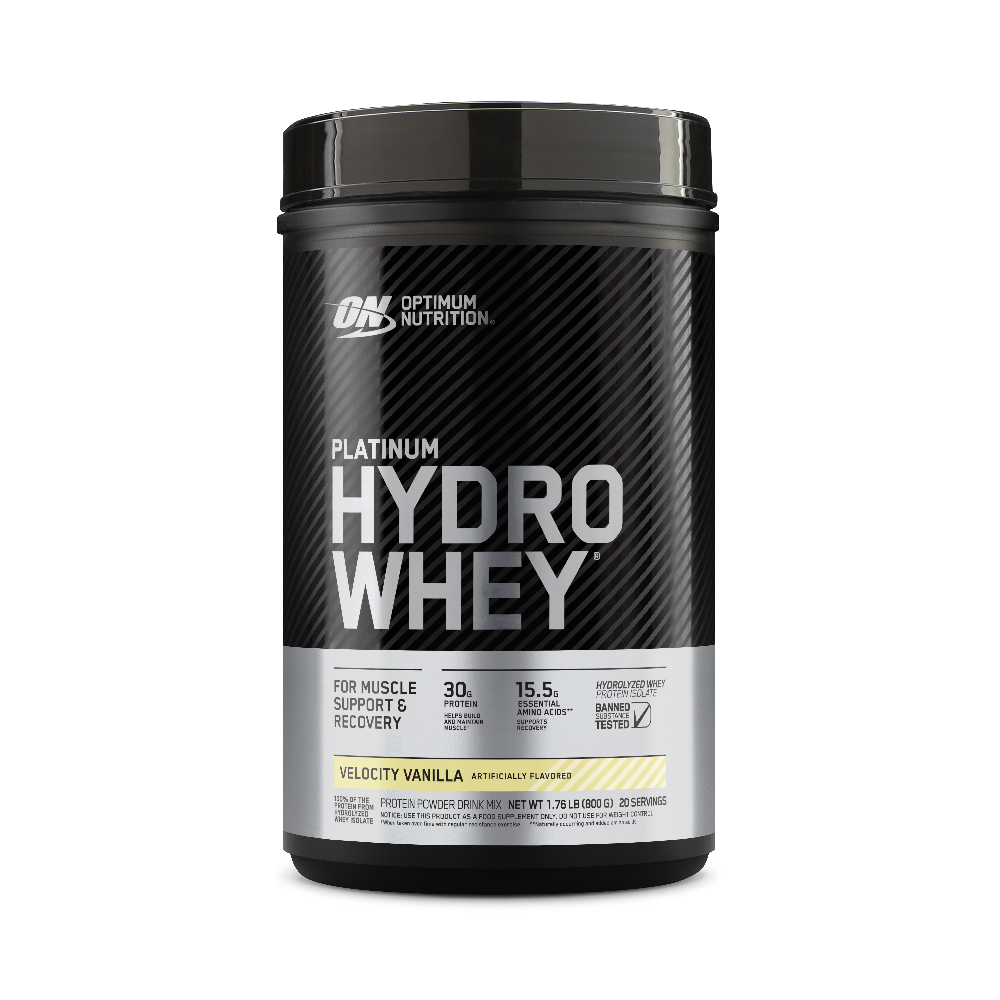 بلاتينوم هايدرو واي™ - نكهة فانيلا فيلوسيتي - 1.76 رطل (20 حصة)